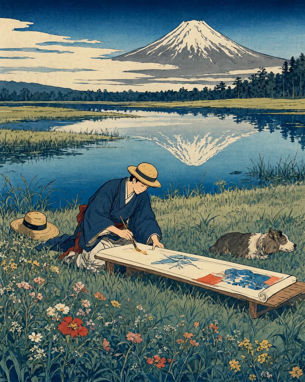 Illustration for The Artist (ISFP): Notices beauty everywhere and lives by quiet convictions.